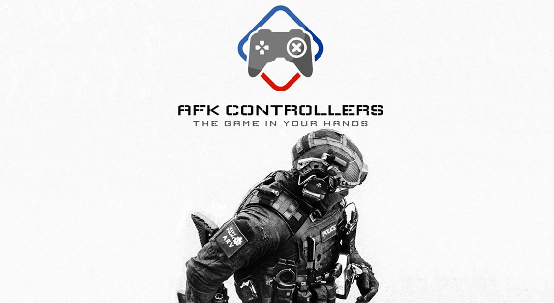 AFK Con­trol­lers — Fir­men­name & Slogan